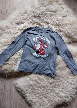 💚🌟🩵 красивый реглан/лонгслив резьбовое санта