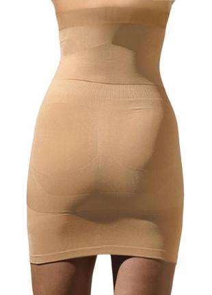Бесшовное корректирующее белье нижняя юбка утяжка моделирующая юбка cette2 фото