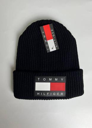 Шапка tommy hilfiger зимова шапка