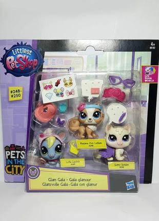 Игровой набор littlest pet shop гламурный бал с кошечкой sunny sunday