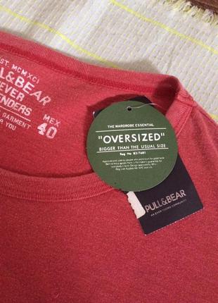 Футболка pull&bear oversize2 фото