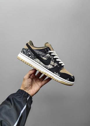Чоловічі зимові кросівки nike sb dunk low cactus jack grey / smb