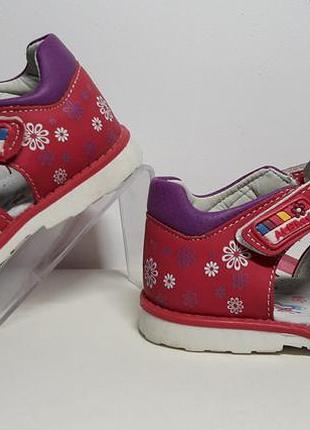 Босоножки для девочки р.22-27 7