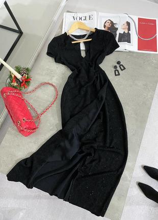 Платье вечернее bershka блестящее платье