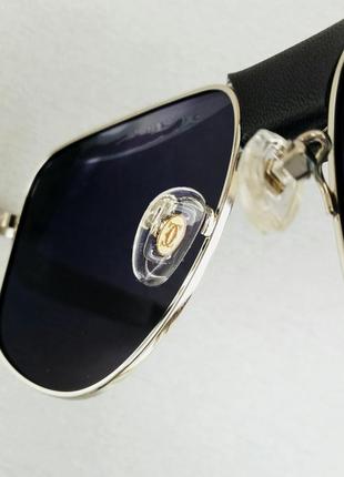 Cartier очки капли мужские солнцезащитные в стальной металлической оправе8 фото