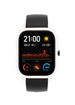 Защитный бампер для смарт часов amazfit gts белый2 фото