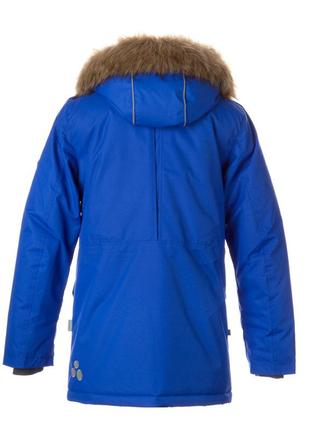 Куртка - парка зимняя для мальчиков мембранная huppa vesper 4 синий 12370430-700352 фото