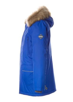 Куртка - парка зимняя для мальчиков мембранная huppa vesper 4 синий 12370430-700353 фото