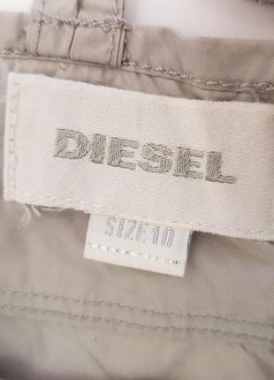 Обалденный стильный брендовый сарафан diesel хлопок + шелк6 фото