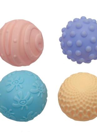 Набір іграшок для ванної a004 м'ячики 4 шт (a004-3)