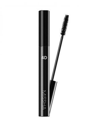 Туш для вій missha the style 4d mascara