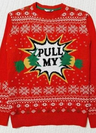 Новорічний светр світер новогодний свитер