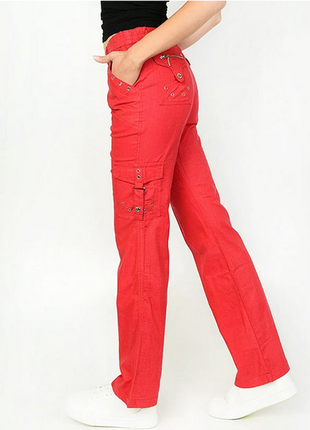 Новые 70% хлопок летние брюки прямые женские летние штаны3 фото