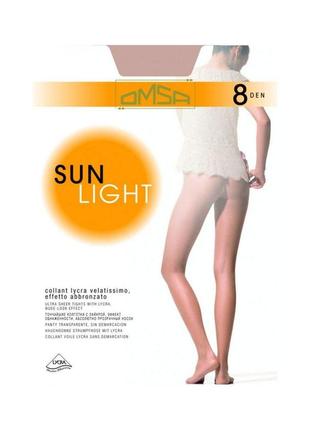 Колготы omsa sunlight 8 ден