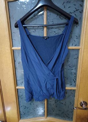Топ с запахом Футболка свитшот топ mara h&m cos max mara maje sandro massimo boyfriend uniqlo