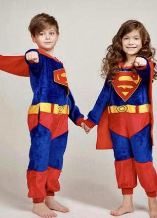 Кугуруми (унисекс)  пижама карнавальный костюм супермен superman bear wear (англия)