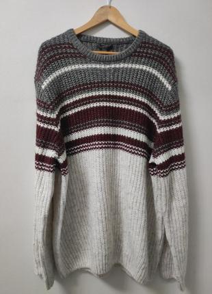 Джемпер кофта мужская marks & spencer, размер 2xl - 3 xl