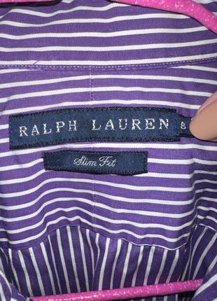 Хлопковая рубашка polo ralph lauren3 фото