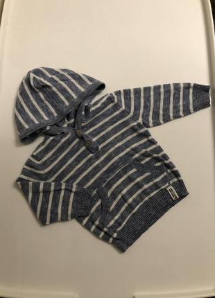 Кофта светр з капюшоном