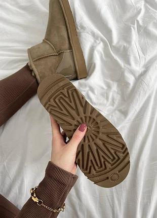 Жіночі ugg Bailey brown premiun lacquer5 фото