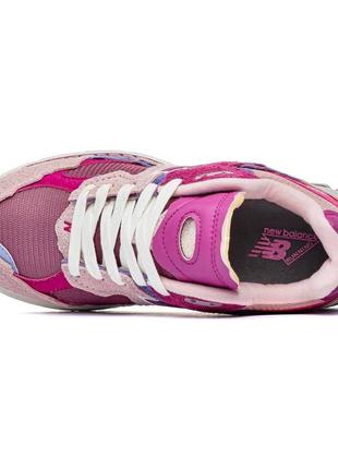 Кроссовки мужские  new balance 2002r pink  , замш3 фото