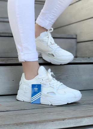 Кроссовки adidas falcon white кросівки4 фото