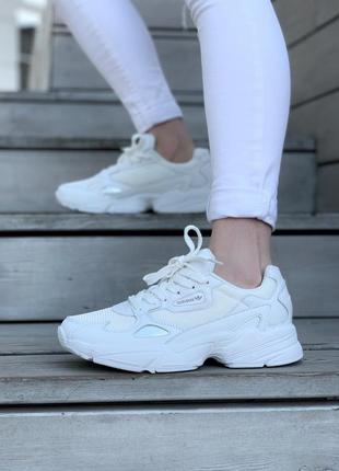 Кроссовки adidas falcon white кросівки8 фото