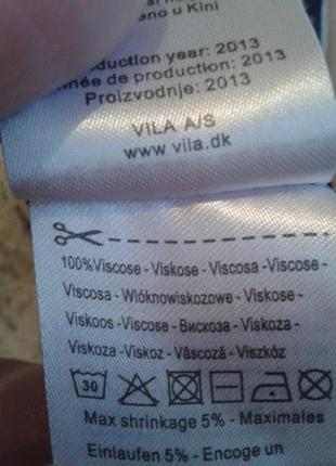 Классный штапельный кардиган блейзер накидка блуза от vila,p.s5 фото