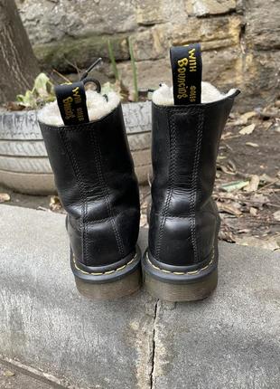 Зимние кожаные ботинки dr.martens 36 р4 фото