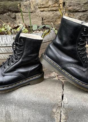 Зимние кожаные ботинки dr.martens 36 р3 фото