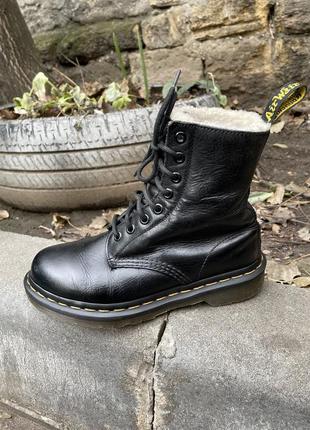 Зимние кожаные ботинки dr.martens 36 р1 фото