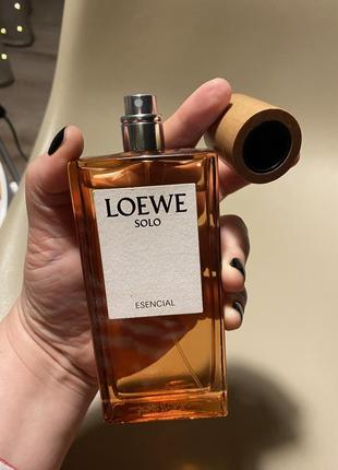 Solo loewe esencial loewe  туалетная вода мужская 100 мл