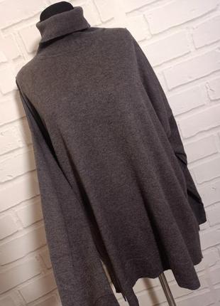 Гарний вільний гольф розлітайка з горловиною вовна m&s великий розмір батал