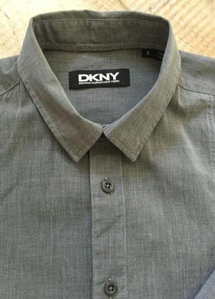 Оригинальная приталенная рубашка dkny2 фото