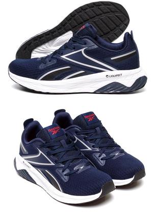 Мужские летние кроссовки сетка reebok blue *96486*1 фото