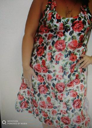 Сарафан платье   роза цветы