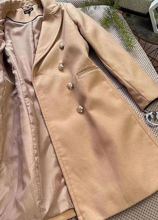 Двубортне пальто3 фото