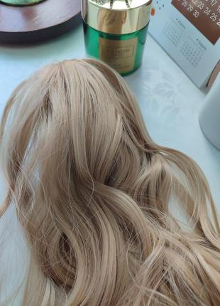 Шиньон хвост блонд4 фото