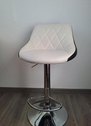 Барный стул berlin bs187 белый с черным