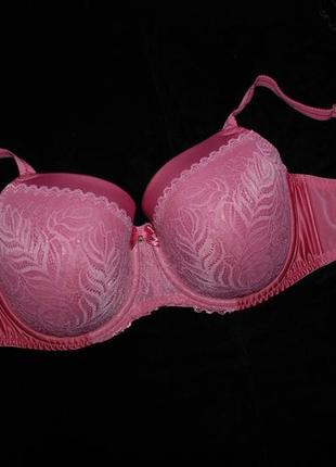 75f /34f прекраснейший бюстгальтер балконет очень красивого цвета пепельной розы george