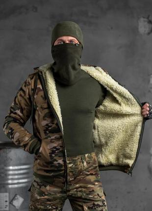 🔴есть опт! 🔴 зимняя теплая тактическая мужская куртка мультикам на меху мех мех меха меха человекика тактическа