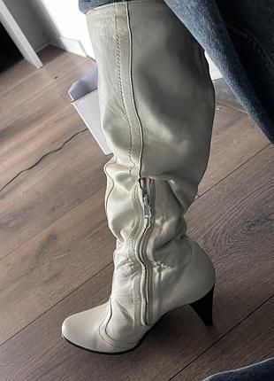 Кожанные сапоги