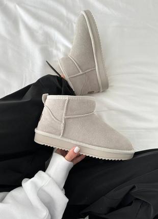 Уггі ugg ultra mini milk suede1 фото