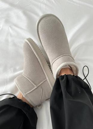 Уггі ugg ultra mini milk suede2 фото