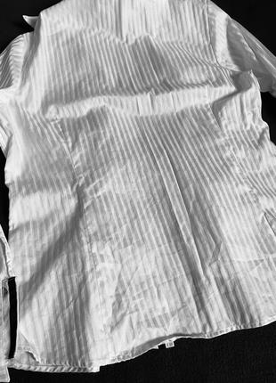 Рубашка женская белая хлопковая рубашка классическая белая рубашка next- 18/xl,xxl10 фото