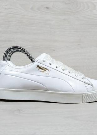 Шкіряні жіночі кросівки puma оригінал, розмір 37.51 фото