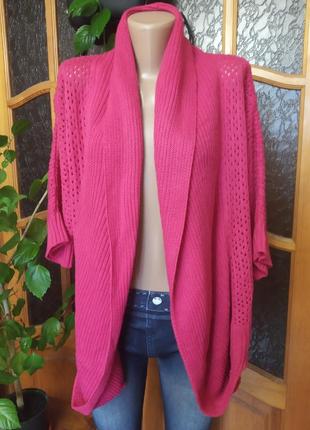 Розпродаж в'язана  ажурна жіноча дівоча  накидка 
склад акрил
виробник китай 
б/у в дуже хорошому стані