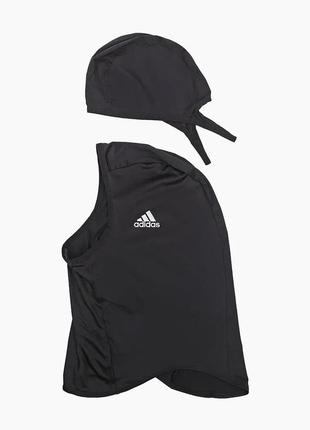 Спортивний чорний хіджаб adidas6 фото