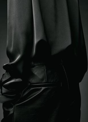 Брюки кожаные кожаные кожаные кожаные кожаные кожаные брюки брюки брюки h&amp;m 1176533001 hm оригинал ✅ xs s m l xl xxl4 фото
