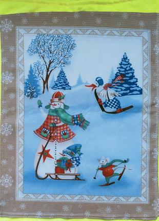 Вафельні новорічні рушники